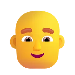 Man: Bald Microsoft 3D Fluent