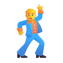 춤추는 남자 Microsoft 3D Fluent