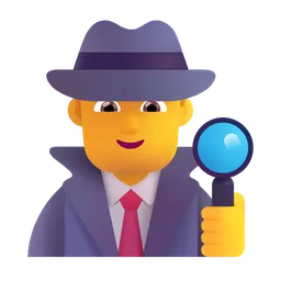 Man Detective Microsoft 3D Fluent