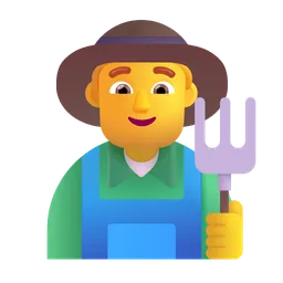 Man Farmer Microsoft 3D Fluent