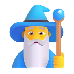 Man Mage Microsoft 3D Fluent