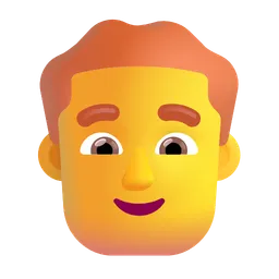 Man: Red Hair Microsoft 3D Fluent