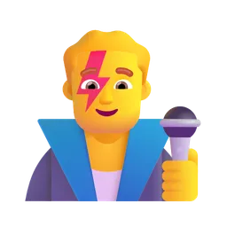 Man Singer Microsoft 3D Fluent