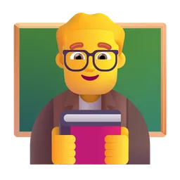 Man Teacher Microsoft 3D Fluent