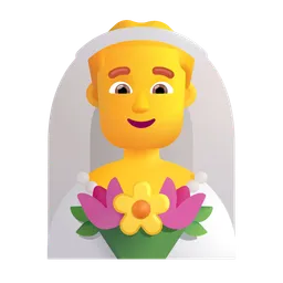Man with Veil Microsoft 3D Fluent