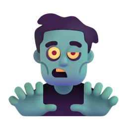 Man Zombie Microsoft 3D Fluent