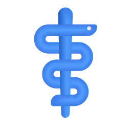 Staff of Aesculapius Microsoft 3D Fluent