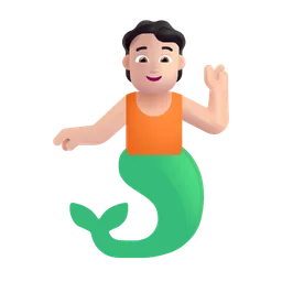 메르퍼슨: 밝은 피부 톤 Microsoft 3D Fluent