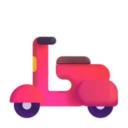 모터 스쿠터 Microsoft 3D Fluent