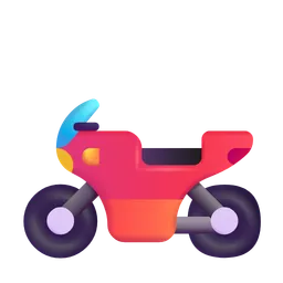 Racing Motorcycle Microsoft 3D Fluent