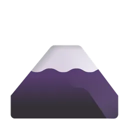 후지산 Microsoft 3D Fluent