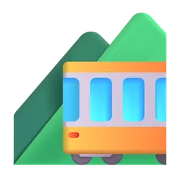 산악 철도 Microsoft 3D Fluent