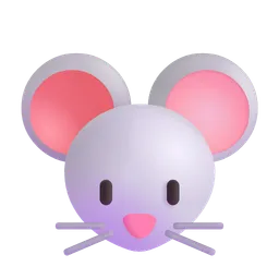 마우스 얼굴 Microsoft 3D Fluent