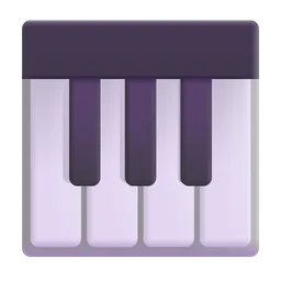 뮤지컬 키보드 Microsoft 3D Fluent
