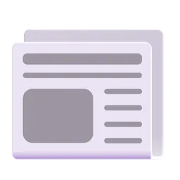 Newspaper Microsoft 3D Fluent