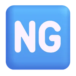NG 버튼 Microsoft 3D Fluent
