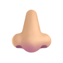 Nose: Medium-Light Skin Tone Microsoft 3D Fluent