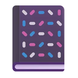Notebook with Decorative Cover Microsoft 3D Fluent