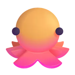 문어 Microsoft 3D Fluent