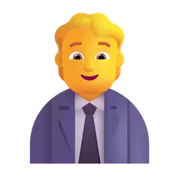 Office Worker Microsoft 3D Fluent