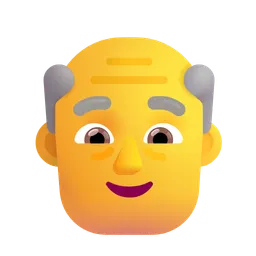 Older Man Microsoft 3D Fluent