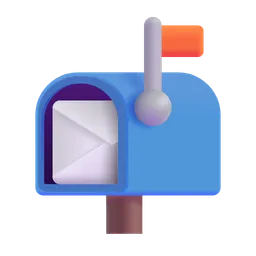 깃발이 올라간 사서함 열기 Microsoft 3D Fluent