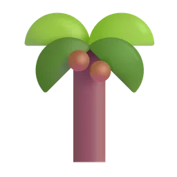 Palm Tree Microsoft 3D Fluent