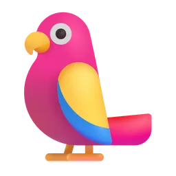 앵무새 Microsoft 3D Fluent