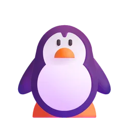 펭귄 Microsoft 3D Fluent