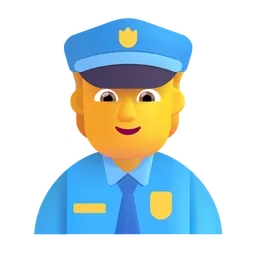 경찰관 Microsoft 3D Fluent