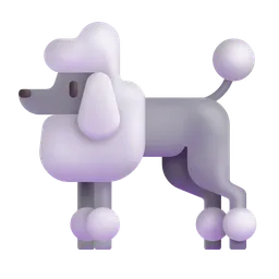 푸들 Microsoft 3D Fluent