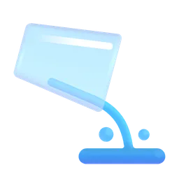 액체 붓기 Microsoft 3D Fluent