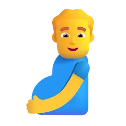 Pregnant Man Microsoft 3D Fluent