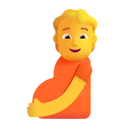 Pregnant Person Microsoft 3D Fluent