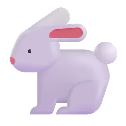 토끼 Microsoft 3D Fluent