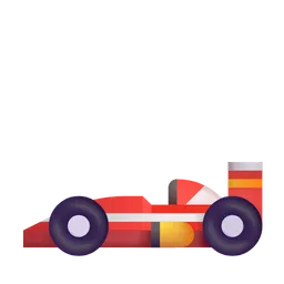 Racing Car Microsoft 3D Fluent