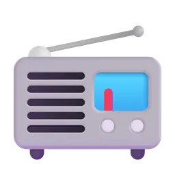 Radio Microsoft 3D Fluent