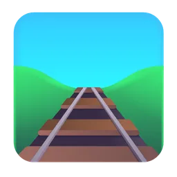 Railway Track Microsoft 3D Fluent