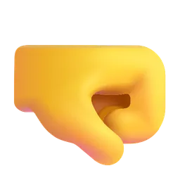 Right-Facing Fist Microsoft 3D Fluent