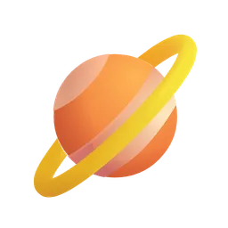 고리형 행성 Microsoft 3D Fluent