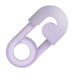 Safety Pin Microsoft 3D Fluent