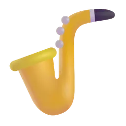 색소폰 Microsoft 3D Fluent