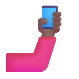 Selfie: Medium-Dark Skin Tone Microsoft 3D Fluent