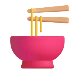 김이 나는 그릇 Microsoft 3D Fluent