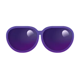 Dark Sunglasses Microsoft 3D Fluent