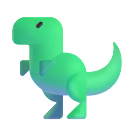 공룡 Microsoft 3D Fluent