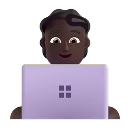 기술자: 어두운 피부 톤 Microsoft 3D Fluent