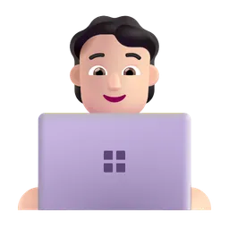기술자: 밝은 피부 톤 Microsoft 3D Fluent