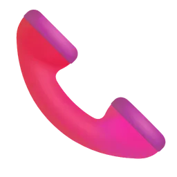 전화 수신기 Microsoft 3D Fluent