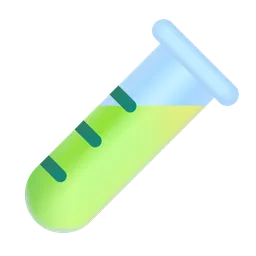 Test Tube Microsoft 3D Fluent
